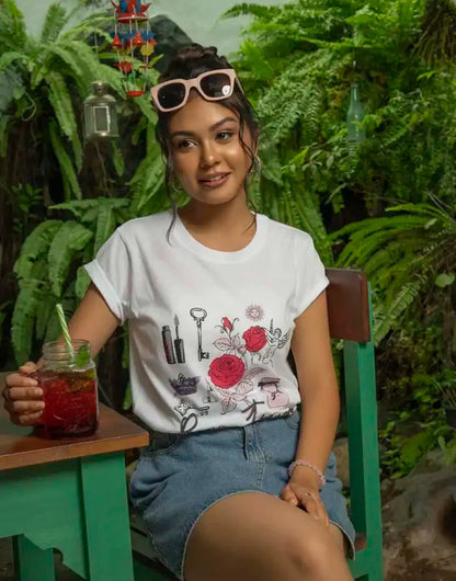 LADIES  T - SHIRT