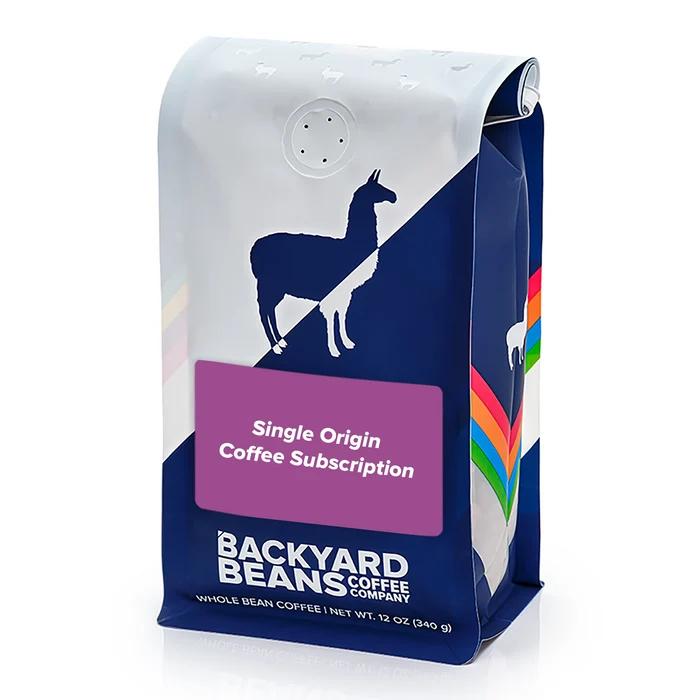 Image of Purple Single Origin Coffee Subscription retail bag