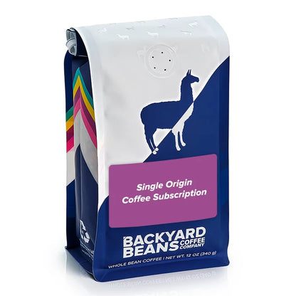 Image of Purple Single Origin Coffee Subscription retail bag