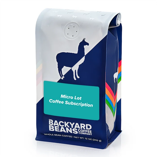 Image of Teal Micro Lot Coffee Subscription retail bag