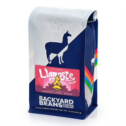 Image of Llamaste coffee retail bag