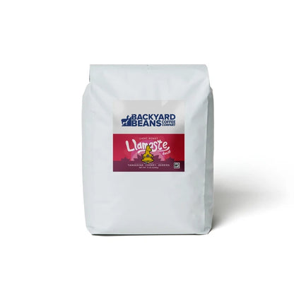 Image of Llamaste coffee retail bag