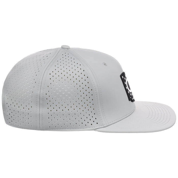 Local Crowns Ohio Performance Flat Bill - Grey