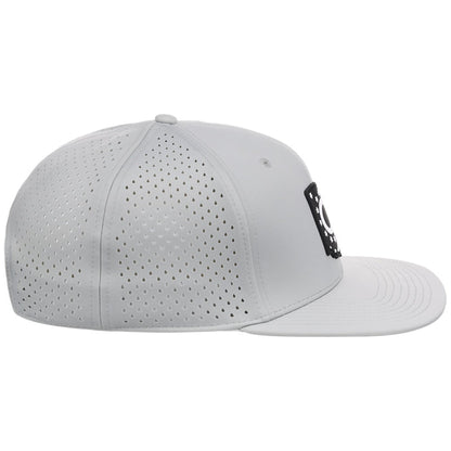 Local Crowns Ohio Performance Flat Bill - Grey