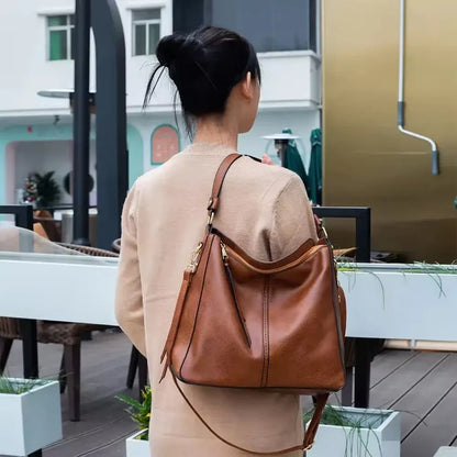 Luxury Anti-Theft Leather Crossbody Bag + Free Coin Purse