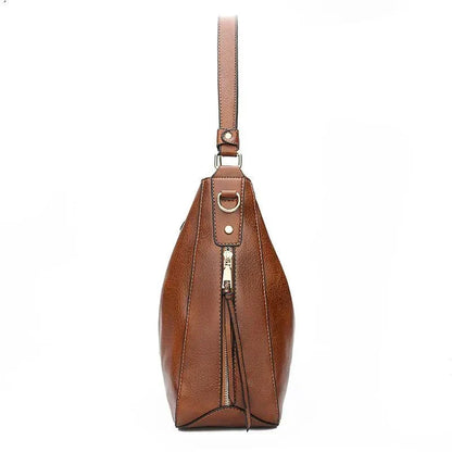 Luxury Anti-Theft Leather Crossbody Bag + Free Coin Purse