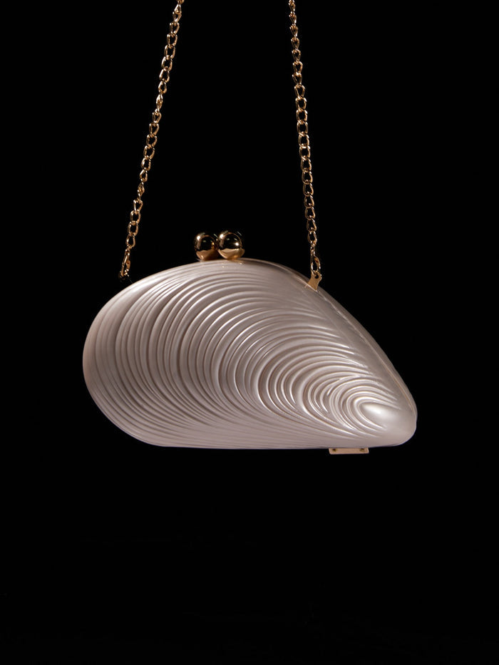 Mahin Seashell Convertible Clutch