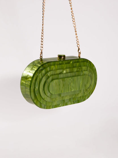 Maike Acrylic Convertible Clutch