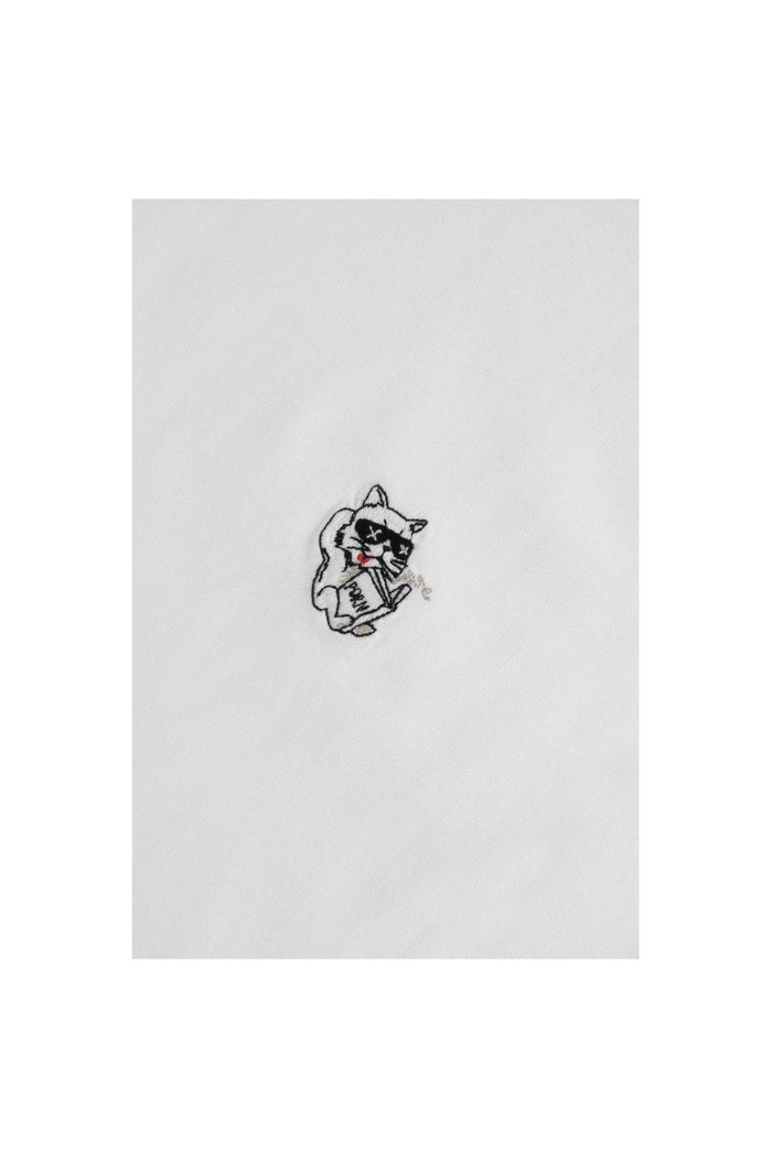 Maison Labiche - Heavy Tee Dirty Cat/Gots White-T-shirts-