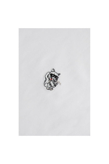 Maison Labiche - Heavy Tee Dirty Cat/Gots White-T-shirts-