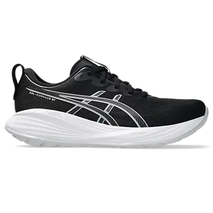 Men's Asics Gel-Cumulus 27 Large 2E / Black/Concrete-SOULIER, shoes-33-OFF