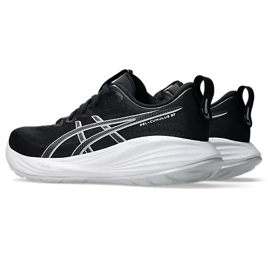 Men's Asics Gel-Cumulus 27 Large 2E / Black/Concrete-SOULIER, shoes-33-OFF