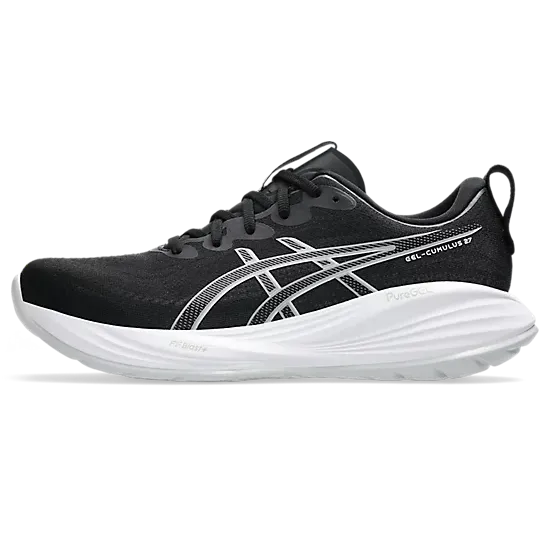 Men's Asics Gel-Cumulus 27 Large 2E / Black/Concrete-SOULIER, shoes-33-OFF