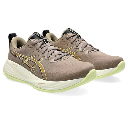 Men's Asics Gel-Cumulus 27 Large 2E / Taupe Grey /Black-SOULIER, shoes-33-OFF
