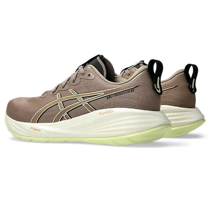 Men's Asics Gel-Cumulus 27 Large 2E / Taupe Grey /Black-SOULIER, shoes-33-OFF