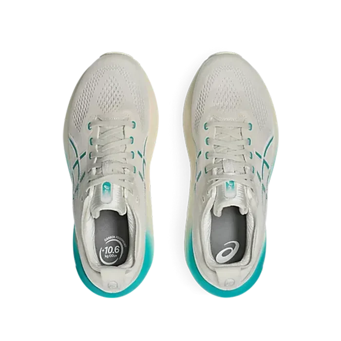 Men's Asics GEL-KAYANO 31 Birch /Wave Teal-SOULIER, shoes-33-OFF