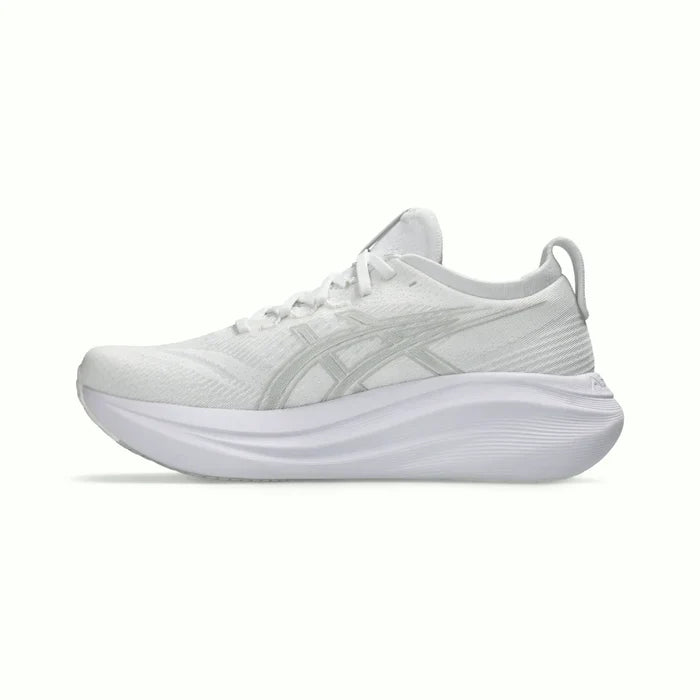 Men's Asics Gel-Nimbus 27 White/Glacier Grey-SOULIER, shoes-33-OFF