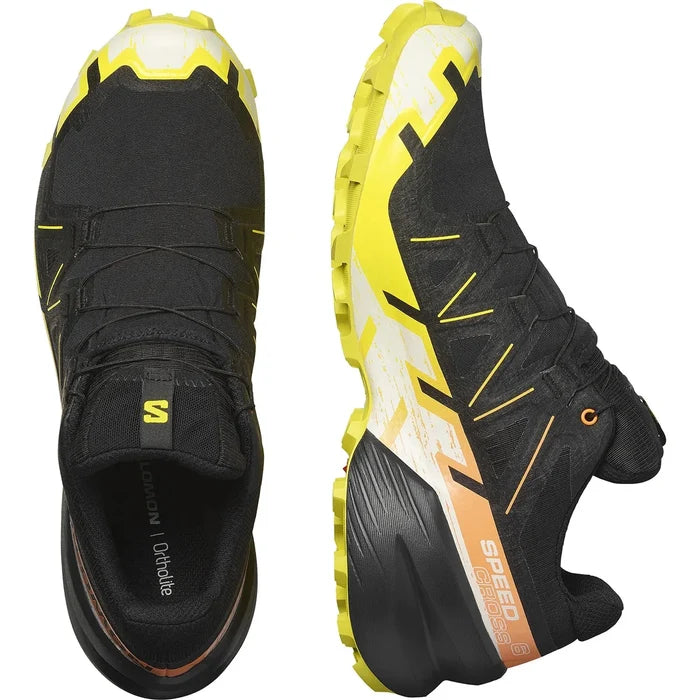 Men's Salomon Speedcross 6 GTX Bk/S-SOULIER, shoes-33-OFF