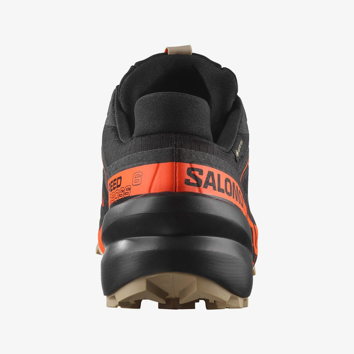 Men's Salomon Speedcross 6 GTX Black/Shoran/Whpe-SOULIER, shoes-33-OFF