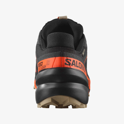 Men's Salomon Speedcross 6 GTX Black/Shoran/Whpe-SOULIER, shoes-33-OFF