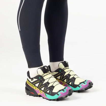 Men's Salomon Speedcross 6 GTX TYellow/Black/Watf-SOULIER, shoes-33-OFF