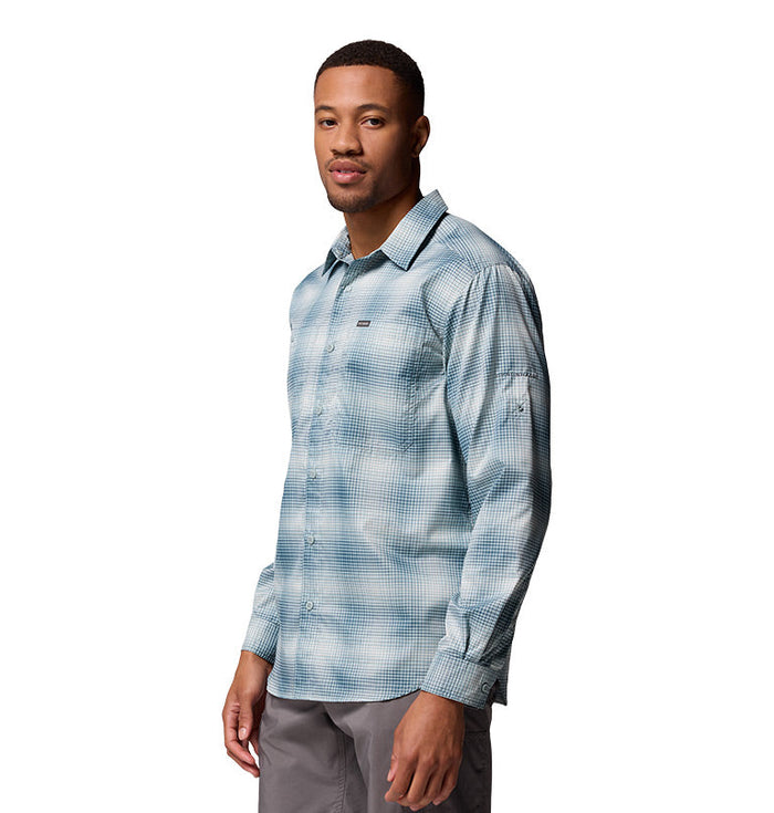 Men's Silver Ridge Utility Lite Plaid Long Sleeve Shirt