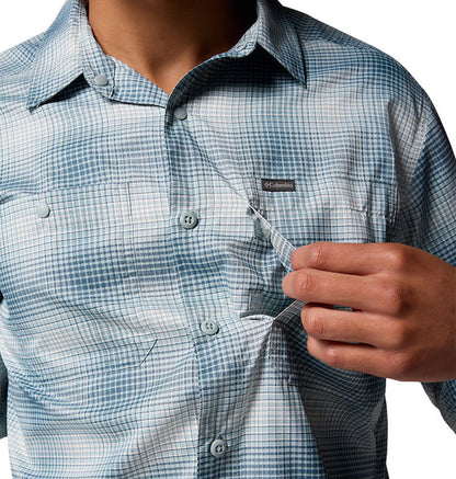 Men's Silver Ridge Utility Lite Plaid Long Sleeve Shirt
