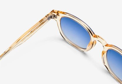 MessyWeekend - Bille Sunglasses - Gradient Blue Champagne-Accessoires-BICHBL23