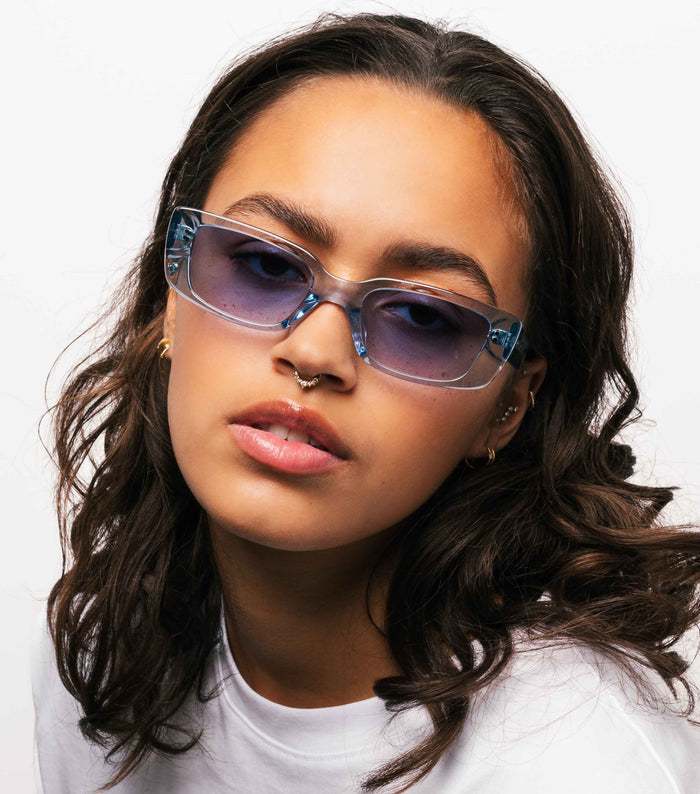 MessyWeekend - Grace Sunglasses - Blue Blue Crystal-Accessoires-GRTRBL