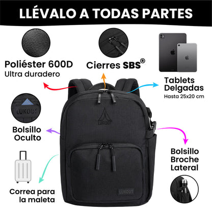 MOCHILA WORK and TRAVEL 10 litros