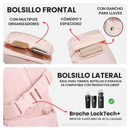 MOCHILA WORK & TRAVEL 20 litros