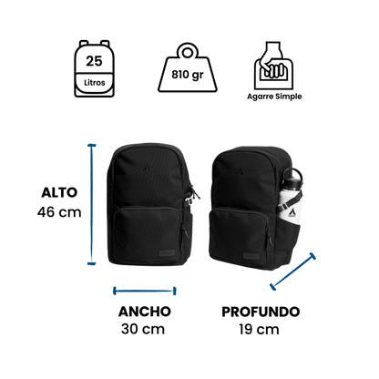 MOCHILA WORK & TRAVEL 25 litros