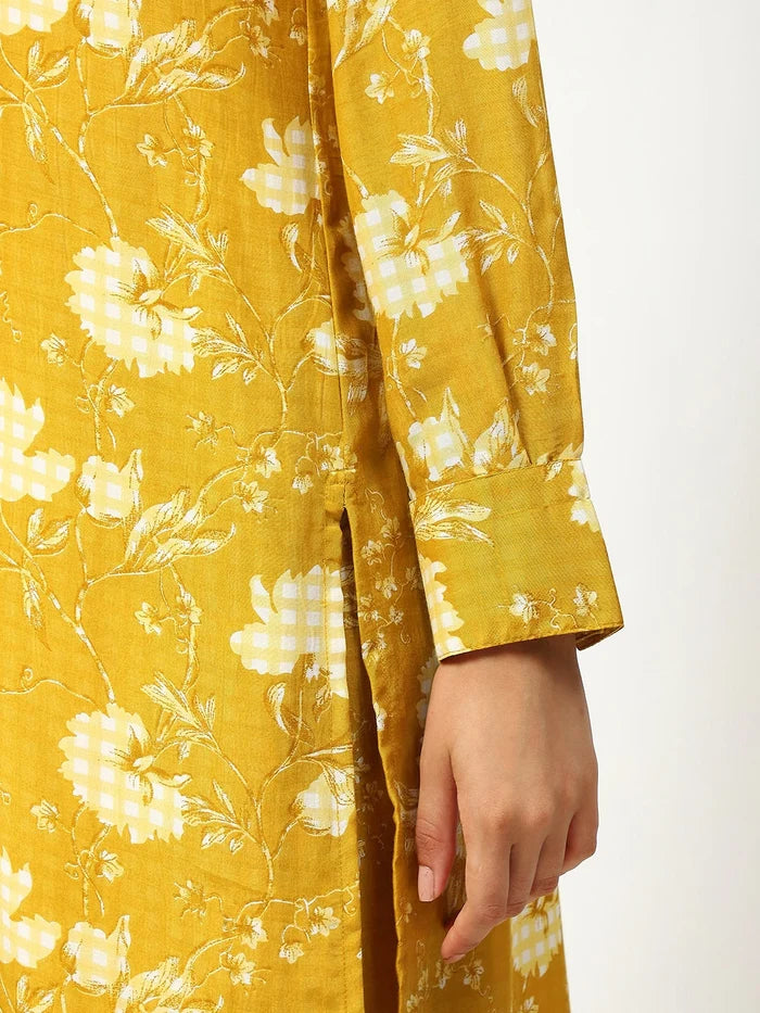 Muslin Printed Kurta Set