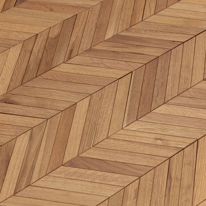 Natural Oak Chevron Panels