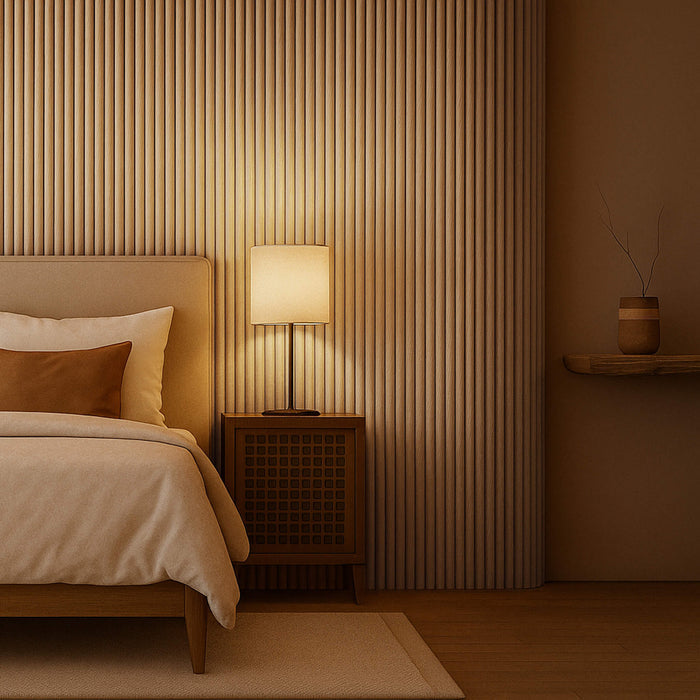 Natural Oak Flexible Tambour Panels