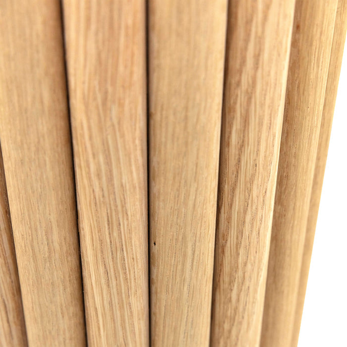 Natural Oak Flexible Tambour Panels