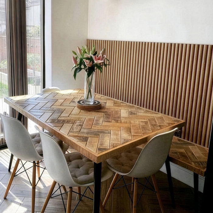 Natural Walnut Flexible Tambour Panels 60"
