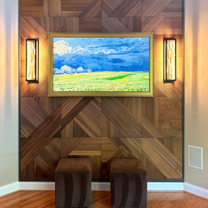 Natural Walnut Forma Wood Tiles
