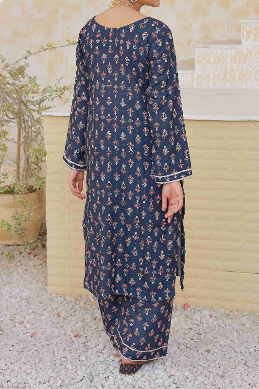 Navy Elegance Stitched X KHUSSA (COMBO SET)