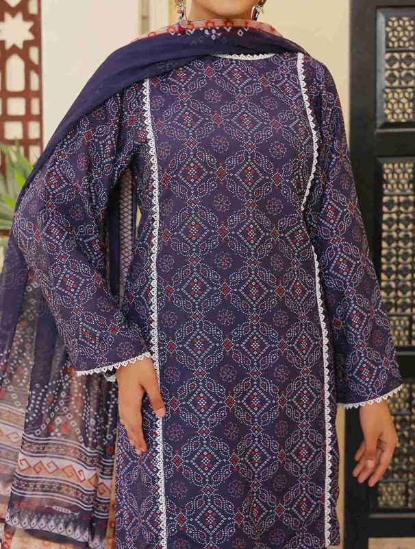 Neel Tara ( Farshi Shalwar ) Stitched X KHUSSA (COMBO SET)