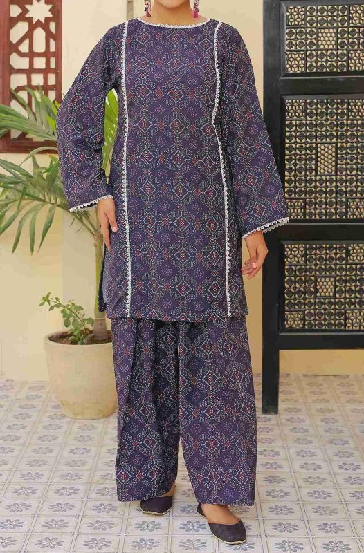 Neel Tara ( Farshi Shalwar ) Stitched X KHUSSA (COMBO SET)