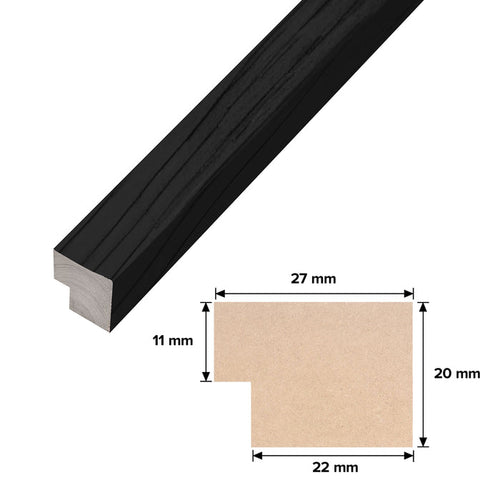 Noir Oak Trim
