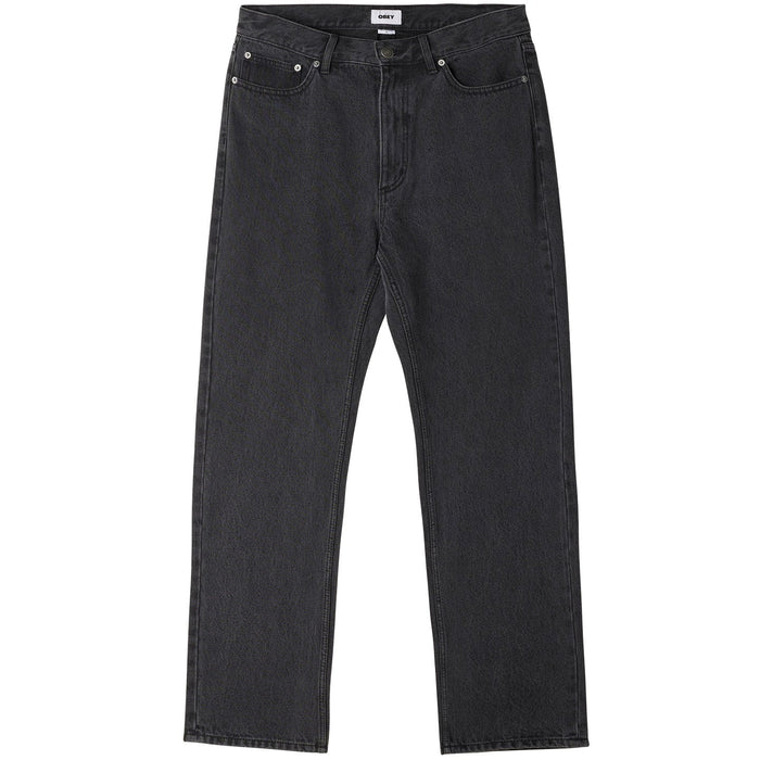 Obey - Bender Denim - Faded Black-Pantalons et Shorts-142010080
