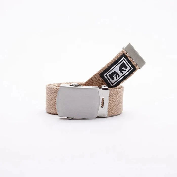 Obey - Big Boy Web Belt Khaki-Accessoires-100050026