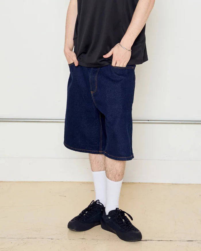 Obey - Bigwig Baggy Denim Short - Rinse indigo - Pantalons et Shorts - 172100107RID28