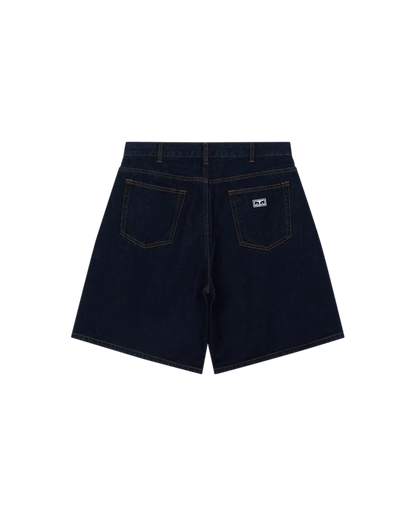 Obey - Bigwig Baggy Denim Short - Rinse indigo - Pantalons et Shorts - 172100107RID28