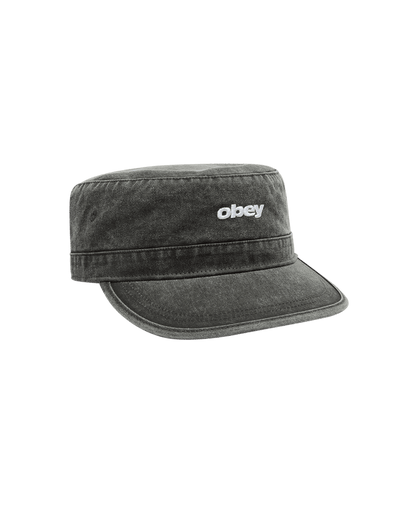 Obey - Boxcar Pillbox Hat - Pigment black - Accessoires - 100540016BLKO/S
