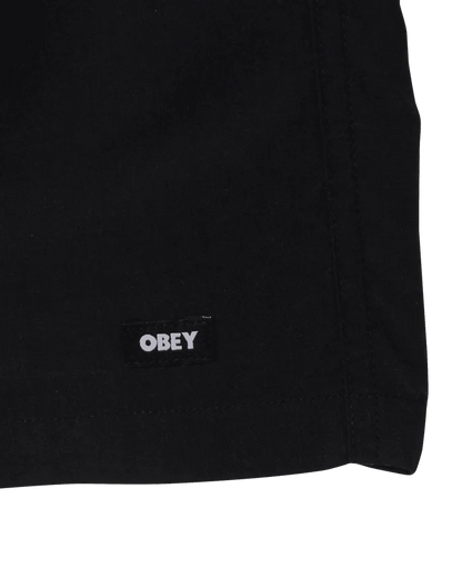 Obey - Daily Water Short - Black - Pantalons et Shorts - 172120133BLKS