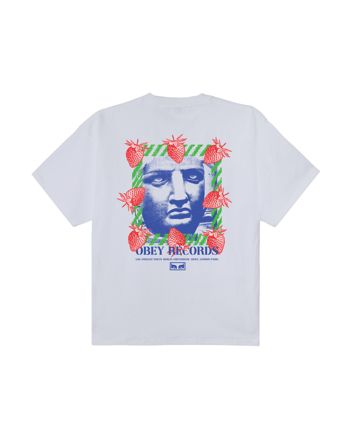 Obey - Garden Heavyweight T-shirt - White - T-shirts - 168024405WHTS