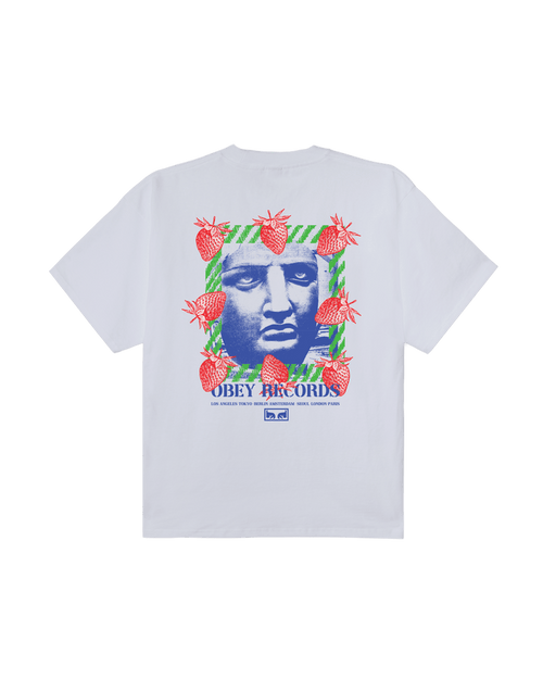 Obey - Garden Heavyweight T-shirt - White - T-shirts - 168024405WHTS